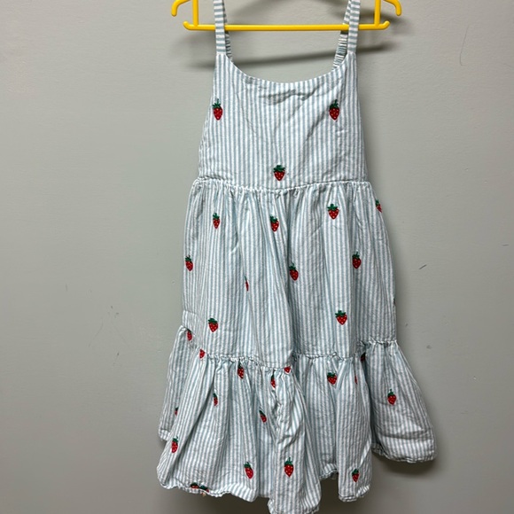 Strawberry sundress! Boden and size 4-5 - Picture 1 of 3